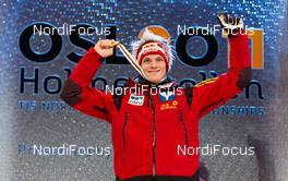 26.02.2011, Oslo, Norway (NOR):  Thomas Morgenstern (AUT), Fischer - FIS nordic world ski championships, ski jumping, individual HS106, Oslo (NOR). www.nordicfocus.com. © Laiho/NordicFocus. Every downloaded picture is fee-liable.
