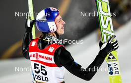 03.03.2011, Oslo, Norway (NOR): Gregor Schlierenzauer (AUT), Fischer  - FIS nordic world ski championships, ski jumping, individual HS134, Oslo (NOR). www.nordicfocus.com. © Laiho/NordicFocus. Every downloaded picture is fee-liable.