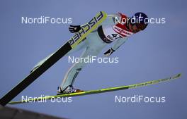 03.03.2011, Oslo, Norway (NOR): Pavel Karelin (RUS), Fischer  - FIS nordic world ski championships, ski jumping, individual HS134, Oslo (NOR). www.nordicfocus.com. © Laiho/NordicFocus. Every downloaded picture is fee-liable.