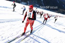 22.01.2010, Lienz, Austria (AUT): some uphill action with slower racers - Dolomiten Classicrace, Lienz (AUT). www.nordicfocus.com. © Felgenhauer/NordicFocus. Every downloaded picture is fee-liable.