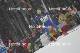 07.01.2012, Oberhof, Germany (GER): Jakov Fak (SLO), Fischer, Rottefella, Alpina, Swix - IBU world cup biathlon, sprint men, Oberhof (GER). www.nordicfocus.com. © Manzoni/NordicFocus. Every downloaded picture is fee-liable.