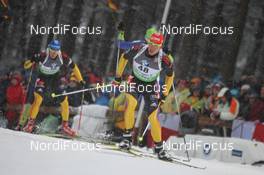 07.01.2012, Oberhof, Germany (GER): Arnd Peiffer (GER), Fischer, Salomon, Swix, adidas - IBU world cup biathlon, sprint men, Oberhof (GER). www.nordicfocus.com. © Manzoni/NordicFocus. Every downloaded picture is fee-liable.