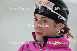 06.01.2012, Oberhof, Germany (GER): Marie Laure Brunet (FRA), Rossignol, Rottefella, Swix - IBU world cup biathlon, sprint women, Oberhof (GER). www.nordicfocus.com. © Manzoni/NordicFocus. Every downloaded picture is fee-liable.