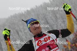 21.01.2012, Antholz, Italy (ITA): Andreas Birnbacher (GER), Fischer, Rottefella, Alpina, Leki, adidas - IBU world cup biathlon, mass men, Antholz (ITA). www.nordicfocus.com. © Manzoni/NordicFocus. Every downloaded picture is fee-liable.