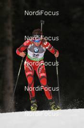 19.01.2012, Antholz, Italy (ITA): Elise Ringen (NOR), Fischer, Rottefella, Odlo - IBU world cup biathlon, sprint women, Antholz (ITA). www.nordicfocus.com. © Manzoni/NordicFocus. Every downloaded picture is fee-liable.