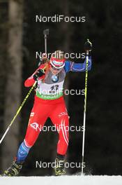 19.01.2012, Antholz, Italy (ITA): Gabriela Soukalova (CZE) - IBU world cup biathlon, sprint women, Antholz (ITA). www.nordicfocus.com. © Manzoni/NordicFocus. Every downloaded picture is fee-liable.
