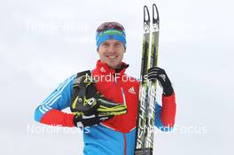 19.01.2012, Antholz, Italy (ITA): Evgeny Ustyugov (RUS), Fischer, Rottefella, Swix, adidas - IBU world cup biathlon, training, Antholz (ITA). www.nordicfocus.com. © Manzoni/NordicFocus. Every downloaded picture is fee-liable.
