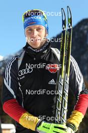 18.01.2012, Antholz, Italy (ITA): Andreas Birnbacher (GER), Fischer, Rottefella, Alpina, Leki, adidas - IBU world cup biathlon, training, Antholz (ITA). www.nordicfocus.com. © Manzoni/NordicFocus. Every downloaded picture is fee-liable.