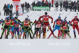 05.02.2012, Holmenkollen, Norway (NOR):  men's mass start - IBU world cup biathlon, mass men, Holmenkollen (NOR). www.nordicfocus.com. Â© Laiho/NordicFocus. Every downloaded picture is fee-liable.