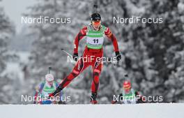 05.02.2012, Holmenkollen, Norway (NOR):  Synnoeve Solemdal (NOR), Madshus, Rottefella, Swix, ODLO - IBU world cup biathlon, mass women, Holmenkollen (NOR). www.nordicfocus.com. Â© Laiho/NordicFocus. Every downloaded picture is fee-liable.