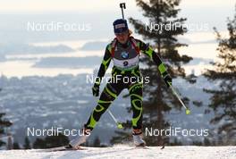 02.02.2012, Holmenkollen, Norway (NOR):  Sofie Boilley (FRA), Rossignol, Rottefella, OneWay - IBU world cup biathlon, sprint women, Holmenkollen (NOR). www.nordicfocus.com. Â© Laiho/NordicFocus. Every downloaded picture is fee-liable.