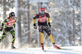 10.02.2012, Kontiolahti, Finland (FIN): Daniel Boehm (GER), Fischer, Rottefella, Alpina, OneWay, Rudy Project, adidas - IBU world cup biathlon, relay mixed, Kontiolahti (FIN). www.nordicfocus.com. © Manzoni/NordicFocus. Every downloaded picture is fee-liable.