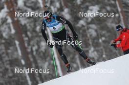 10.02.2012, Kontiolahti, Finland (FIN): Simon Hallenbarter (SUI), Rossignol, Rottefella, KV+, ODLO, Alpina - IBU world cup biathlon, sprint men, Kontiolahti (FIN). www.nordicfocus.com. © Manzoni/NordicFocus. Every downloaded picture is fee-liable.