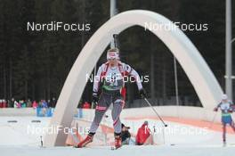 16.03.2012, Khanty-Mansiysk, Russia (RUS): Krystyna Palka (POL), Fischer, Rottefella, Alpina, Swix - IBU world cup biathlon, sprint women, Khanty-Mansiysk (RUS). www.nordicfocus.com. © Manzoni/NordicFocus. Every downloaded picture is fee-liable.