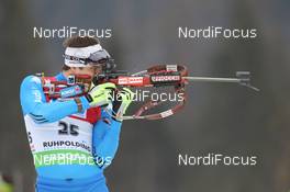 06.03.2012, Ruhpolding, Germany (GER): Markus Windisch (ITA), Fischer, Rottefella, Alpina, Leki - IBU world championships biathlon, individual men, Ruhpolding (GER). www.nordicfocus.com. © Manzoni/NordicFocus. Every downloaded picture is fee-liable.