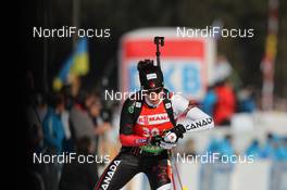 07.03.2012, Ruhpolding, Germany (GER): Megan Imrie (CAN), Salomon, Leki - IBU world championships biathlon, individual women, Ruhpolding (GER). www.nordicfocus.com. © Manzoni/NordicFocus. Every downloaded picture is fee-liable.