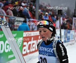 11.03.2012, Ruhpolding, Germany (GER): Selina Gasparin (SUI), Rossignol, Rottefella, Alpina, Leki, ODLO - IBU world championships biathlon, mass women, Ruhpolding (GER). www.nordicfocus.com. © Felgenhauer/NordicFocus. Every downloaded picture is fee-liable.