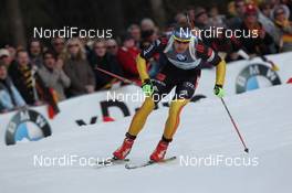 09.03.2012, Ruhpolding, Germany (GER): Andreas Birnbacher (GER), Fischer, Rottefella, Alpina, Leki, adidas - IBU world championships biathlon, relay men, Ruhpolding (GER). www.nordicfocus.com. © Manzoni/NordicFocus. Every downloaded picture is fee-liable.