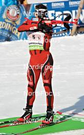 09.03.2012, Ruhpolding, Germany (GER): Ole Einar Bjoerndalen (NOR), Madshus, Rottefella, Odlo - IBU world championships biathlon, relay men, Ruhpolding (GER). www.nordicfocus.com. © Felgenhauer/NordicFocus. Every downloaded picture is fee-liable.