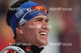 03.03.2012, Ruhpolding, Germany (GER): Michael Greis (GER), Madshus, Rottefella, OneWay, adidas - IBU world championships biathlon, sprint men, Ruhpolding (GER). www.nordicfocus.com. © Manzoni/NordicFocus. Every downloaded picture is fee-liable.