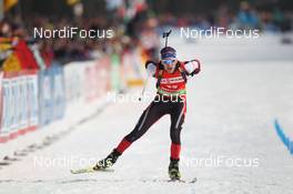 03.03.2012, Ruhpolding, Germany (GER): Simon Eder (AUT), Fischer, Rottefella, Swix - IBU world championships biathlon, sprint men, Ruhpolding (GER). www.nordicfocus.com. © Manzoni/NordicFocus. Every downloaded picture is fee-liable.