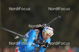 03.03.2012, Ruhpolding, Germany (GER): Michaela Ponza (ITA), Fischer, Rottefella, Swix - IBU world championships biathlon, sprint women, Ruhpolding (GER). www.nordicfocus.com. © Manzoni/NordicFocus. Every downloaded picture is fee-liable.
