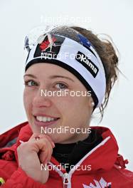 29.02.2012, Ruhpolding, Germany (GER): Megan Heinicke (CAN), Fischer, Leki, Rottefella - IBU world championships biathlon, training, Ruhpolding (GER). www.nordicfocus.com. © Felgenhauer/NordicFocus. Every downloaded picture is fee-liable.
