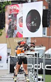 26.08.2012, Puettlingen, Germany (GER): Helena Gnaedinger (GER) - 8th ODLO City Biathlon, Puettlingen (GER). www.nordicfocus.com. © Felgenhauer/NordicFocus. Every downloaded picture is fee-liable.