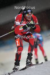 29.11.2012, Oestersund, Sweden (SWE): Michail Kletcherov (BUL), Rossignol - IBU world cup biathlon, individual men, Oestersund (SWE). www.nordicfocus.com. © Manzoni/NordicFocus. Every downloaded picture is fee-liable.