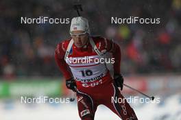 29.11.2012, Oestersund, Sweden (SWE): Henrik l'Abee-Lund (NOR), Fischer, Rottefella, Swix, ODLO - IBU world cup biathlon, individual men, Oestersund (SWE). www.nordicfocus.com. © Manzoni/NordicFocus. Every downloaded picture is fee-liable.