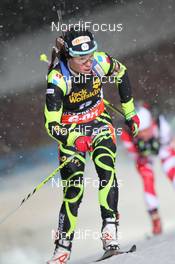 29.11.2012, Oestersund, Sweden (SWE): Marie Dorin (FRA), Rossignol, Rottefella, OneWay - IBU world cup biathlon, individual women, Oestersund (SWE). www.nordicfocus.com. © Manzoni/NordicFocus. Every downloaded picture is fee-liable.