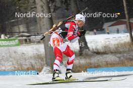 29.11.2012, Oestersund, Sweden (SWE): Krystyna Palka (POL), Fischer, Rottefella, Swix - IBU world cup biathlon, individual women, Oestersund (SWE). www.nordicfocus.com. © Manzoni/NordicFocus. Every downloaded picture is fee-liable.