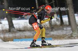29.11.2012, Oestersund, Sweden (SWE): Franziska Hildebrand (GER), Salomon, Leki, adidas - IBU world cup biathlon, individual women, Oestersund (SWE). www.nordicfocus.com. © Manzoni/NordicFocus. Every downloaded picture is fee-liable.