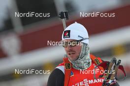 02.12.2012, Oestersund, Sweden (SWE): Jean Philippe Leguellec (CAN), Rossignol, Rottefella, Swix - IBU world cup biathlon, pursuit men, Oestersund (SWE). www.nordicfocus.com. © Manzoni/NordicFocus. Every downloaded picture is fee-liable.