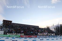 02.12.2012, Oestersund, Sweden (SWE): Feature: The biathlon venue - IBU world cup biathlon, pursuit men, Oestersund (SWE). www.nordicfocus.com. © Manzoni/NordicFocus. Every downloaded picture is fee-liable.