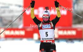 02.12.2012, Oestersund, Sweden (SWE): Andrea Henkel (GER), Fischer, Rottefella, Swix, adidas, Toko - IBU world cup biathlon, pursuit women, Oestersund (SWE). www.nordicfocus.com. © Manzoni/NordicFocus. Every downloaded picture is fee-liable.