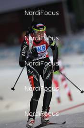 02.12.2012, Oestersund, Sweden (SWE): Selina Gasparin (SUI), Rossignol, Rottefella, Alpina, Swix, ODLO, CASCO - IBU world cup biathlon, pursuit women, Oestersund (SWE). www.nordicfocus.com. © Manzoni/NordicFocus. Every downloaded picture is fee-liable.