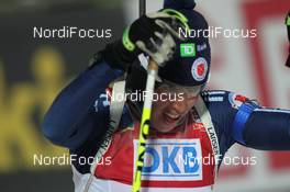 02.12.2012, Oestersund, Sweden (SWE): Susan Dunklee (USA), Fischer, Roteffella, OneWay, adidas - IBU world cup biathlon, pursuit women, Oestersund (SWE). www.nordicfocus.com. © Manzoni/NordicFocus. Every downloaded picture is fee-liable.