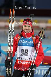01.12.2012, Oestersund, Sweden (SWE): Jean Philippe Leguellec (CAN), Rossignol, Rottefella, Swix - IBU world cup biathlon, sprint men, Oestersund (SWE). www.nordicfocus.com. © Manzoni/NordicFocus. Every downloaded picture is fee-liable.