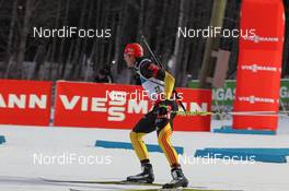 01.12.2012, Oestersund, Sweden (SWE): Arnd Peiffer (GER), Fischer, Salomon, OneWay, adidas - IBU world cup biathlon, sprint men, Oestersund (SWE). www.nordicfocus.com. © Manzoni/NordicFocus. Every downloaded picture is fee-liable.