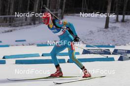 01.12.2012, Oestersund, Sweden (SWE): Serhiy Semenov (UKR), Fischer, Rottefella, Alpina, Swix - IBU world cup biathlon, sprint men, Oestersund (SWE). www.nordicfocus.com. © Manzoni/NordicFocus. Every downloaded picture is fee-liable.
