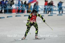 01.12.2012, Oestersund, Sweden (SWE): Marine Bolliet (FRA), Rossignol, Rottefella, OneWay - IBU world cup biathlon, sprint women, Oestersund (SWE). www.nordicfocus.com. © Manzoni/NordicFocus. Every downloaded picture is fee-liable.