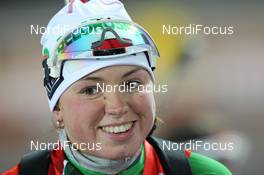 01.12.2012, Oestersund, Sweden (SWE): Nadia Pisareva (BLR), Fischer, Rottefella, Swix - IBU world cup biathlon, sprint women, Oestersund (SWE). www.nordicfocus.com. © Manzoni/NordicFocus. Every downloaded picture is fee-liable.