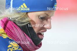 01.12.2012, Oestersund, Sweden (SWE): Ingela Andersson (SWE), Fischer, Rottefella, Leki, adidas - IBU world cup biathlon, sprint women, Oestersund (SWE). www.nordicfocus.com. © Manzoni/NordicFocus. Every downloaded picture is fee-liable.