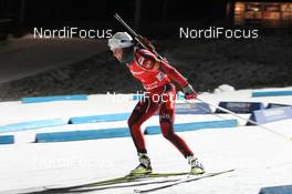 01.12.2012, Oestersund, Sweden (SWE): Elise Ringen (NOR), Fischer, Rottefella, Odlo - IBU world cup biathlon, sprint women, Oestersund (SWE). www.nordicfocus.com. © Manzoni/NordicFocus. Every downloaded picture is fee-liable.