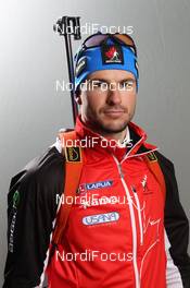 26.11.2012, Oestersund, Sweden (SWE): Jean Philippe Leguellec (CAN), Rossignol, Rottefella, Swix - IBU world cup biathlon, supplier photoshooting, Oestersund (SWE). www.nordicfocus.com. © Manzoni/NordicFocus. Every downloaded picture is fee-liable.
