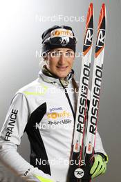 27.11.2012, Oestersund, Sweden (SWE): Marie Laure Brunet (FRA), Rossignol, Rottefella, Swix - IBU world cup biathlon, supplier photoshooting, Oestersund (SWE). www.nordicfocus.com. © Manzoni/NordicFocus. Every downloaded picture is fee-liable.