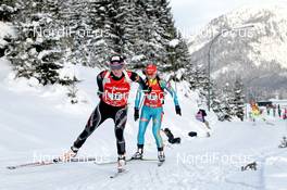 09.12.2012, Hochfilzen, Austria (AUT): Elisa Gasparin (SUI), Rossignol, Rottefella, Leki, ODLO, CASCO - IBU world cup biathlon, relay women, Hochfilzen (AUT). www.nordicfocus.com. © Manzoni/NordicFocus. Every downloaded picture is fee-liable.