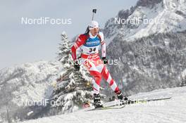 07.12.2012, Hochfilzen, Austria (AUT): Grzegorz Bril (POL) - IBU world cup biathlon, sprint men, Hochfilzen (AUT). www.nordicfocus.com. © Manzoni/NordicFocus. Every downloaded picture is fee-liable.