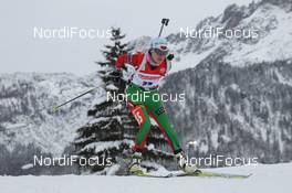 07.12.2012, Hochfilzen, Austria (AUT): Nadezhda Skardino (BLR), Fischer, Rottefella - IBU world cup biathlon, sprint women, Hochfilzen (AUT). www.nordicfocus.com. © Manzoni/NordicFocus. Every downloaded picture is fee-liable.